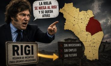 Milei volvió a cuestionar a La Rioja y vinculó su situación con el rechazo al RIGI