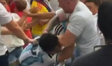 Escándalo antes de Argentina-Inglaterra: una feroz pelea entre hinchas en Miami encendió las alarmas