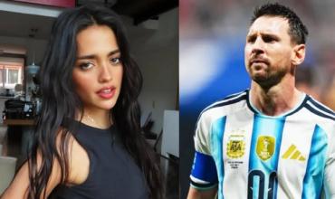La reacción de Messi al encontrarse con Maia Reficco, la novia de Colapinto, en el Mundial que sorprendió a todos