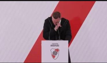 Franco Armani, hasta las lágrimas en su despedida de River: "El sueño más grande de mi vida"