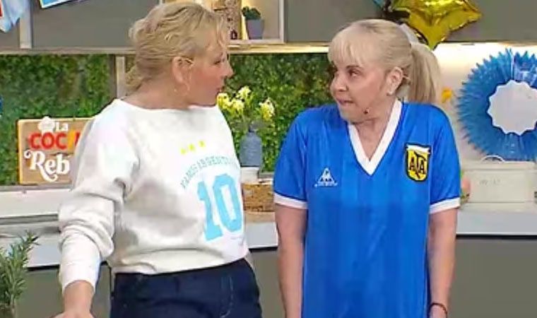 Claudia Villafañe recordó a Maradona antes de la semifinal de Argentina e Inglaterra y erizó la piel de los hinchas