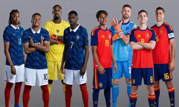 Francia y España, mano a mano por un lugar en la gran final, desde las 16.00 horas