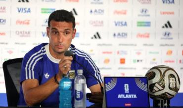 Scaloni: “Intentaremos hacernos dueños de la pelota”