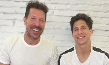 Los Simeone alcanzaron un récord histórico: el “Cholo” y Giuliano jugaron ante Inglaterra en dos Mundiales distintos