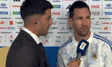 "No era una victoria más", la emoción en el himno y más frases de Messi tras la victoria sobre Inglaterra