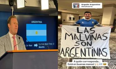  El gobierno de Trump sentó postura sobre la polémica bandera de Malvinas con Inglaterra