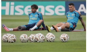 Atenta, Selección Argentina: Lamine Yamal se entrenó a la par del grupo