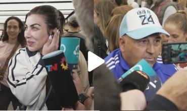 Apoyo, orgullo y agradecimiento: qué dijeron los familiares de los jugadores de la Selección en su regreso al país tras el Mundial