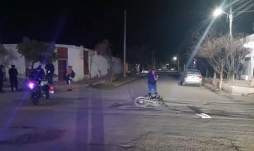 Un motociclista resultó herido tras chocar con una camioneta en Chepes