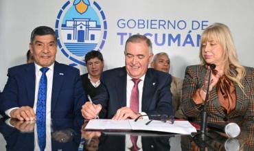 Gobernador aliado de Milei desdobla las elecciones provinciales en Tucumán