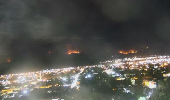Fiscalía avanza con la investigación del incendio en Guanchín: buscan identificar a los responsables