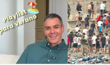 Vacaciones en Canarias y una playlist musical: Pedro Sánchez causó polémica con su agenda tras la crisis migratoria de Ceuta