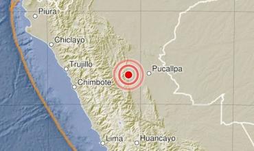 Un sismo de magnitud 5,7 sacudió el centro del Perú sin víctimas ni daños materiales