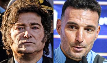 Milei elogió a Scaloni y expresó su deseo de conocerlo: “Una mente brillante”