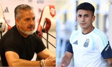 El director deportivo de Flamengo fue optimista por Thiago Almada y le envió un mensaje a River
