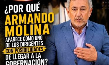 ¿Por qué Armando Molina aparece como uno de los dirigentes con posibilidades de llegar a la Gobernación?