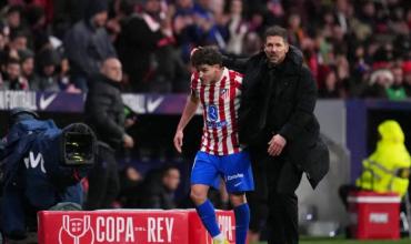 Simeone, sobre la situación de Julián Álvarez: "El club ha tomado una decisión"