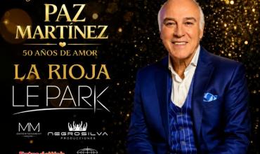 El Paz Martínez llega a La Rioja y anticipó detalles de su show por los 50 años de trayectoria