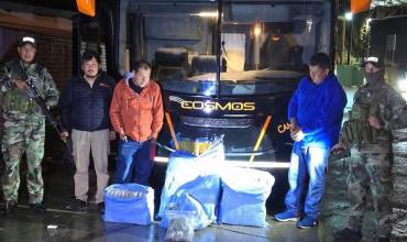 Sorpresa: incautaron 86 kilos de marihuana en el micro del plantel del San Pablo