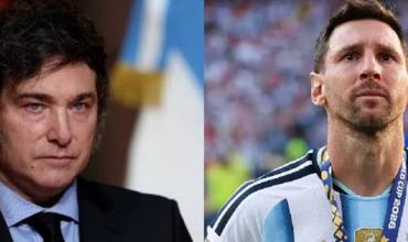 “¡Fuerza Capitán!”: el mensaje de apoyo de Milei a Messi tras la carta por la muerte de su padre