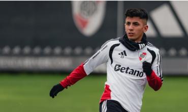 Se acerca el debut de Thiago Almada en River: Chacho Coudet piensa en ponerlo como titular ante Argentinos por el Torneo Clausura