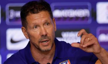 El Cholo Simeone fue contundente sobre la posible salida de Julián Álvarez del Atlético Madrid