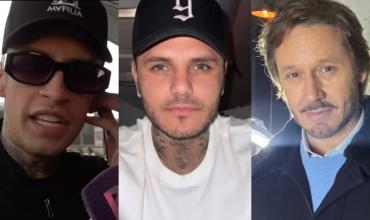 L-Gante destrozó a Mauro Icardi por criticar a Benjamín Vicuña en las redes: “A través de un teclado es fácil”