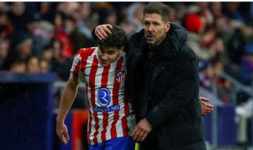 El Cholo Simeone confirmó que Julián Álvarez volverá a ser convocado en el Atlético de Madrid: “Lo necesitamos”