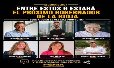 ESCENARIO ELECTORAL 2027: ¿Quién tiene más proyeccción para gobernarLa Rioja?