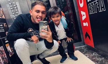 La foto de Francesco, el primogénito de Morena Rial, con su madrastra que se hizo viral por un gesto