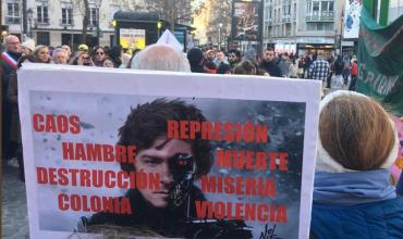 Paris: Un grupo de políticos, intelectuales y artistas pidió declarar a Javier Milei “persona non grata” 