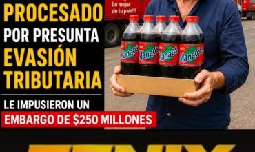EL DUEÑO DE MANAOS FUE PROCESADO POR PRESUNTA EVASIÓN TRIBUTARIA Y LE IMPUSIERON UN EMBARGO DE $250 MILLONES