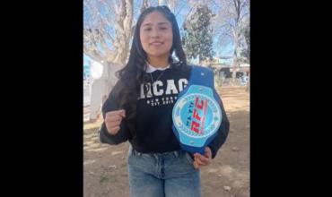 Una joven chileciteña salió campeona argentina de kickboxing