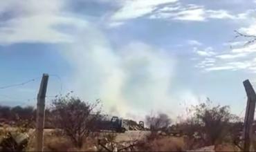 Nuevamente queman basura en el Autódromo y una densa columna de humo afecta a la zona oeste