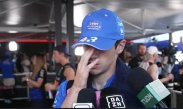 El llanto de Colapinto tras su carrera de locos en Monza: "Desaproveché una gran oportunidad"