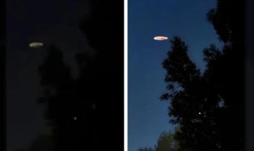 Misterio en Mendoza: filmaron un extraño objeto luminoso y analizan si se trata de un OVNI