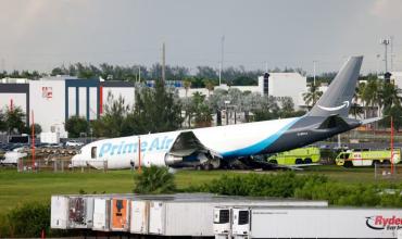 Investigan qué falló tras accidente de avión de carga en Miami que dejó al menos 5 muertos