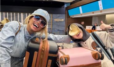 Vicky Xipolitakis le cumplió el sueño a su hijo Salvador: viajaron a Grecia para reencontrarse con su abuelo