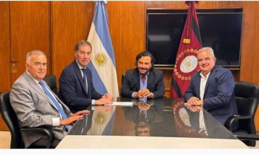 Diego Santilli se reunió con cuatro gobernadores para abrir las negociaciones por el Presupuesto y la suspensión de las PASO