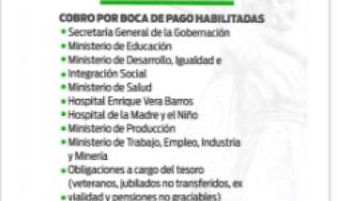 Chachos: este viernes cobran los DNI 8 y 9 en Capital y todas las terminaciones en cuatro departamentos