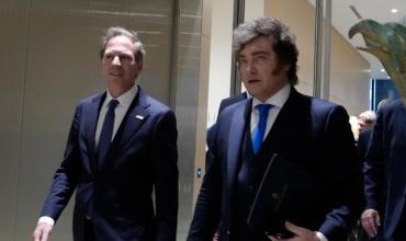 Milei llegó a Nueva York: hoy se reúne con un alto funcionario de Trump y mañana diserta en la ONU