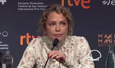 Dolores Fonzi criticó al gobierno de Milei en San Sebastián: “Gente desalmada gobernando"