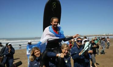 Isabella Assmann ganó la medalla de oro en bodyboard del surf suramericano