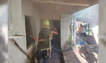 Misiones: prendió un espiral para combatir a los mosquitos y provocó un incendio en una casa