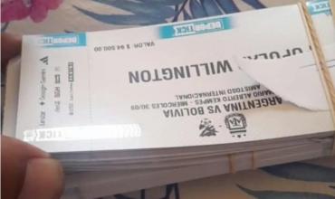 Reventa de entradas para la Selección argentina: denuncian a un dirigente del ascenso