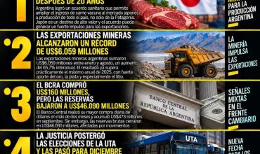 LAS 5 NOTICIAS MÁS IMPORTANTES DE HOY...