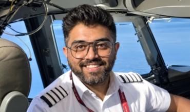 Quién es Smit Machchhar, el piloto de Flydubai que fue apuñalado durante un vuelo a Israel