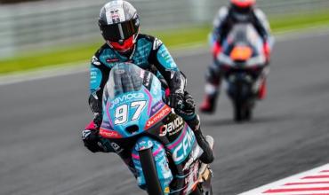 Un argentino dio la sorpresa y se quedó con el mejor tiempo en la práctica de la categoría Moto3 en el GP de Japón