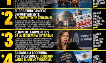 LAS 5 NOTICIAS MÁS IMPORTANTES DE HOY