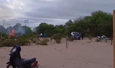 Controlaron un incendio en inmediaciones de la terminal de Milagro y vecinos reclaman desmalezamiento